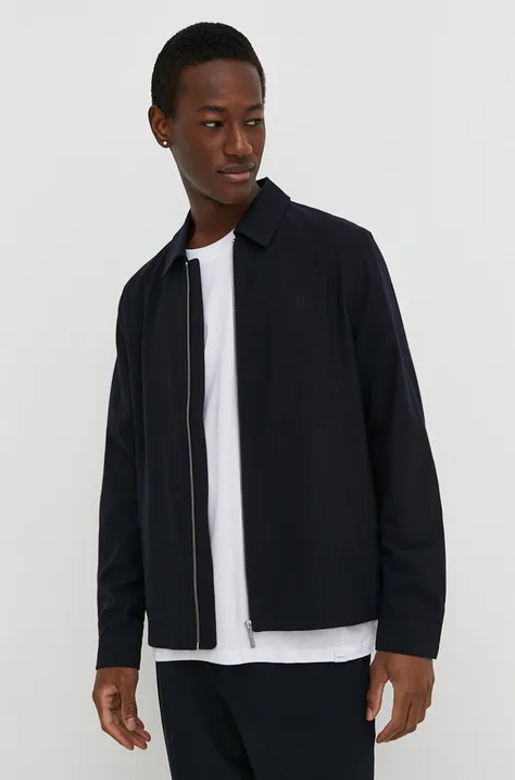Куртка Les Deux чоловіча колір чорний перехідна