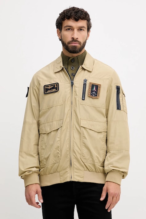 Aeronautica Militare rövid kabát zöld, átmeneti, AB2071CT3081