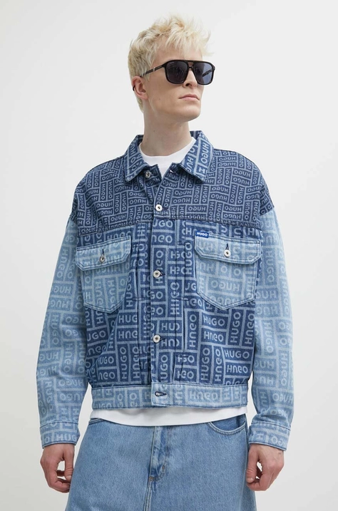 Hugo Blue farmerdzseki férfi, átmeneti, oversize, 50511901