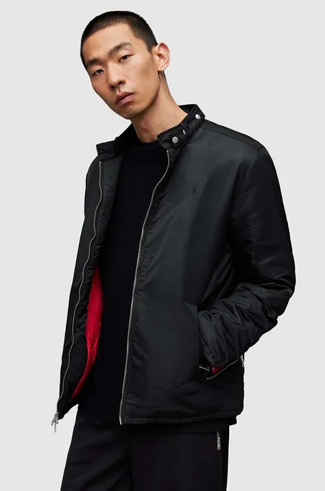 Куртка AllSaints Morphos чоловіча колір чорний зимова