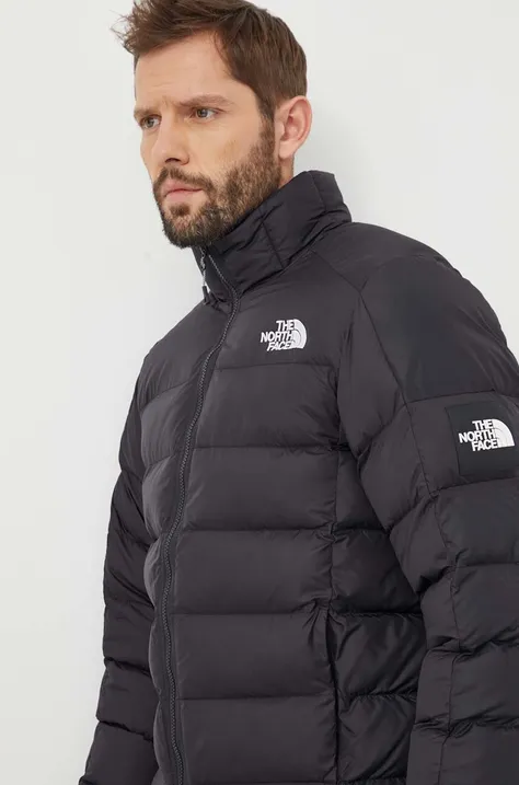 Jakna The North Face za muškarce, boja: crna, zimu