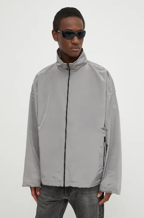 Куртка Diesel J-WRIGHT мужская цвет серый переходная A12862.0AKAR