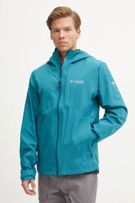 Outdoor jakna Columbia Ampli-Dry II boja: zelena, 2071061