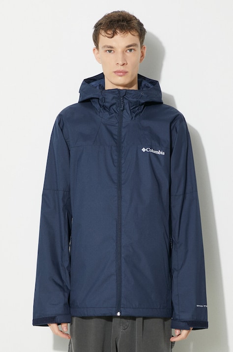 Columbia giacca da esterno Inner Limits III colore blu navy 2071215