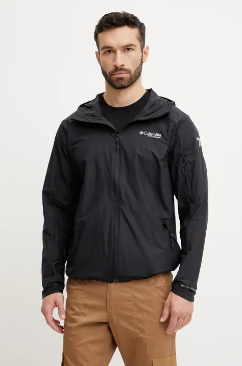 Columbia windbreaker Loop Trail II culoarea negru, 2071231