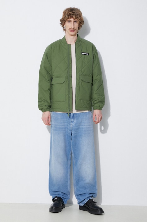 Columbia giacca Rad Padded uomo colore verde  2071251