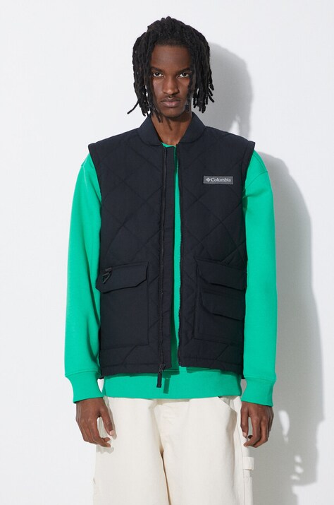 Columbia vest Rad Padded men’s black color 2075981