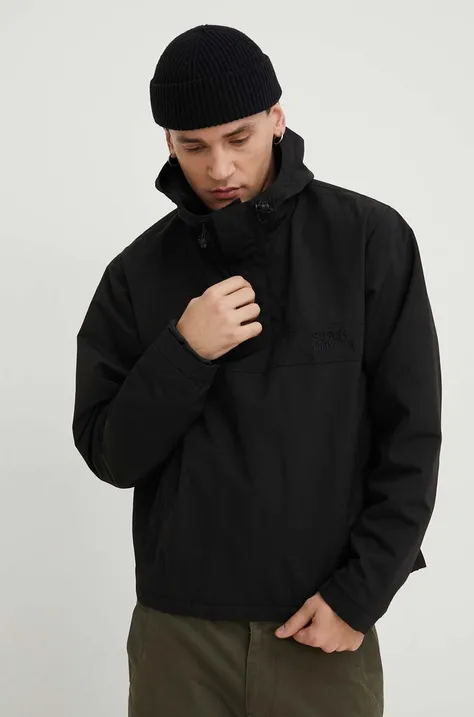 Куртка Superdry чоловіча колір чорний перехідна