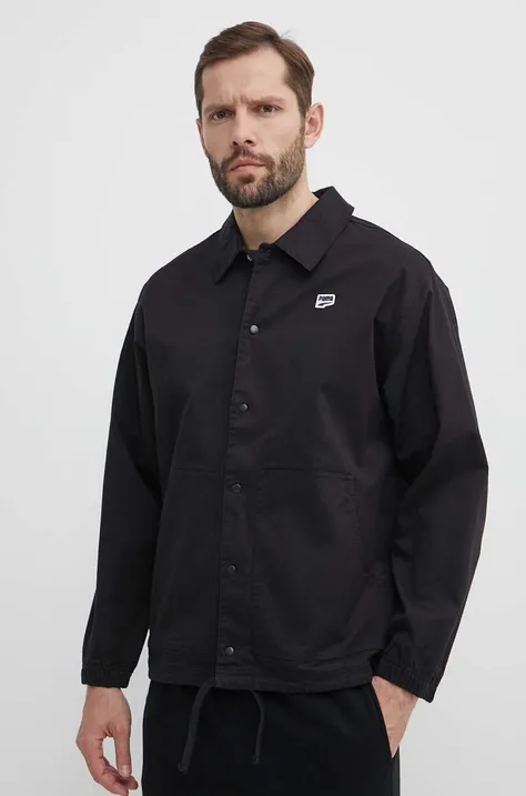 Košulja-jakna Puma boja: crna, za prijelazno razdoblje, 623695