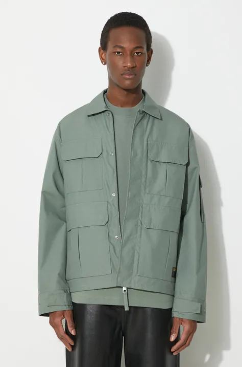 Bunda Carhartt WIP Holt Jacket pánská, zelená barva, přechodná, I032979.1YFXX