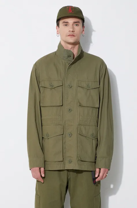Бавовняна куртка Carhartt WIP Unity Jacket колір зелений перехідна I032981.1YS4G