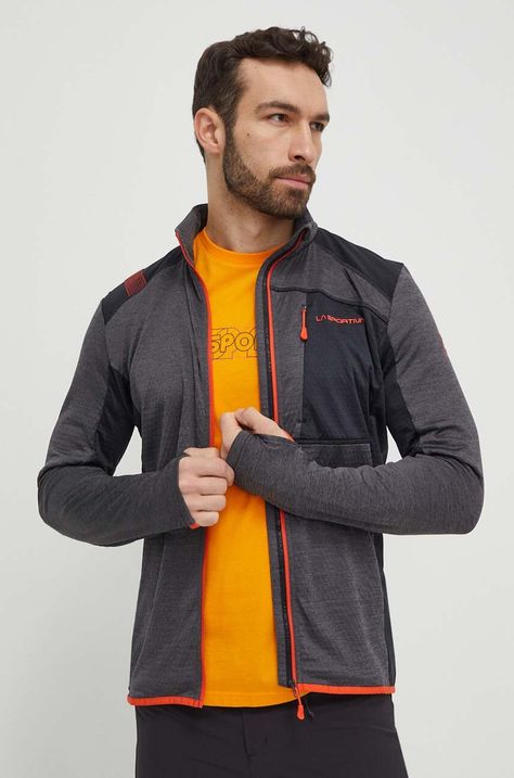 Αθλητική μπλούζα LA Sportiva True North χρώμα: γκρι, P52900322