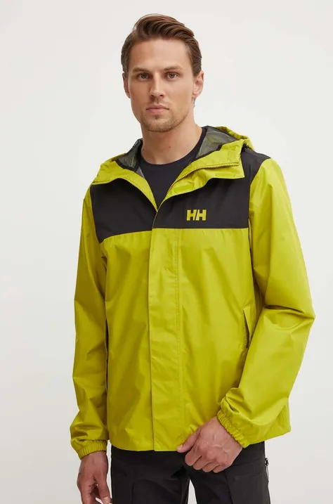 Helly Hansen jacket VANCOUVER men's green color