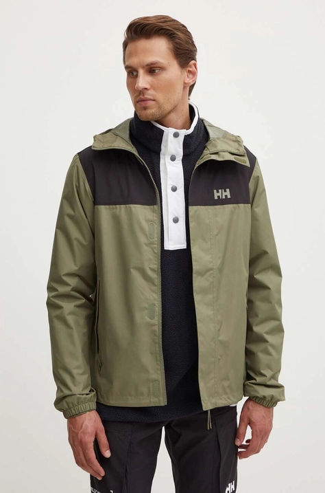 Куртка Helly Hansen VANCOUVER чоловіча колір зелений