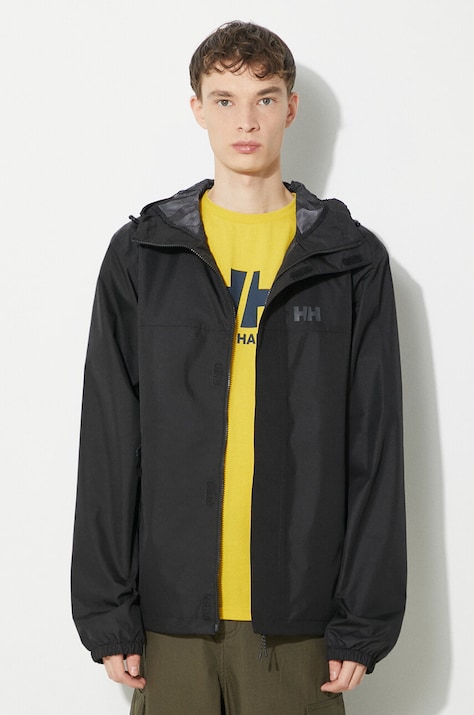 Μπουφάν Helly Hansen VANCOUVER χρώμα: μαύρο