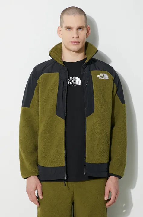The North Face M Fleeski Y2K Fz Jacket green color NF0A87AWPIB1