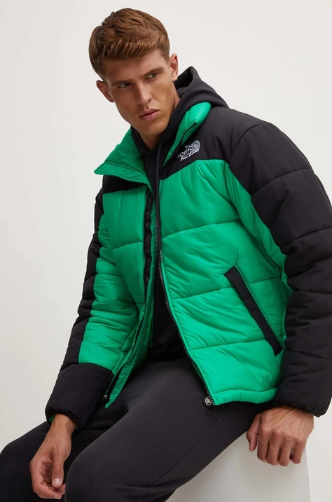 The North Face jacket HMLYN INSULATED men's green color NF0A4QYZPO81