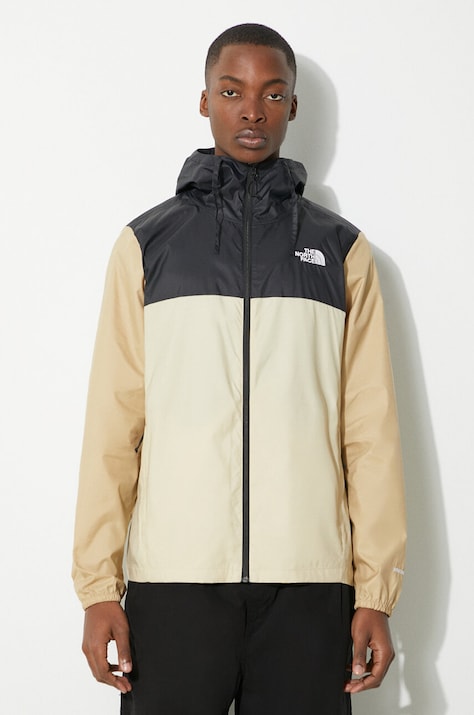 The North Face kurtka M Cyclone Jacket 3 męska kolor beżowy przejściowa NF0A82R9SOJ1