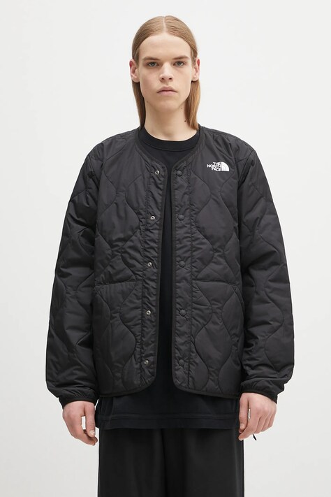 Jakna The North Face za muškarce, boja: crna, prijelazno razdoblje, NF0A852AJK31