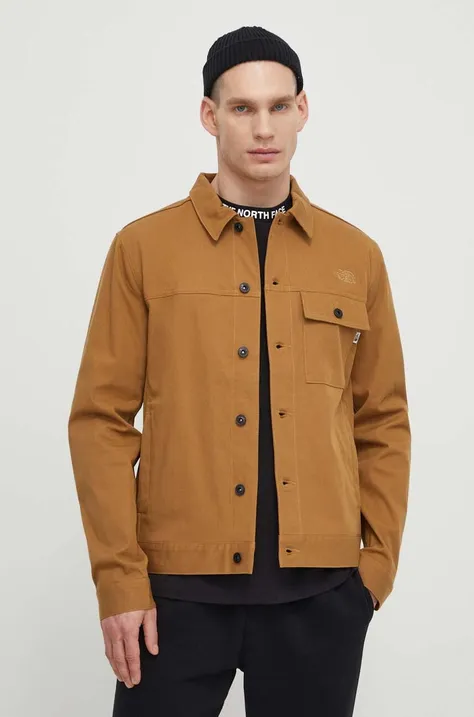 Куртка The North Face мужская цвет коричневый переходная NF0A87941731