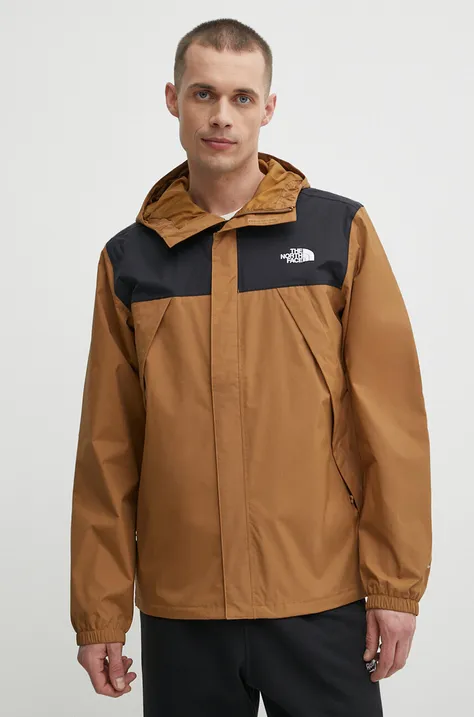 Outdoor jakna The North Face Antora rjava barva, NF0A7QEYYW21