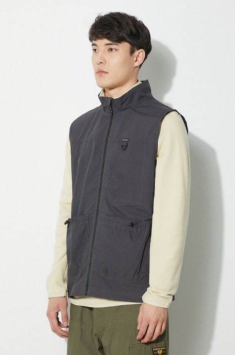 Columbia smanicato Landroamer Cargo uomo colore grigio 2076011