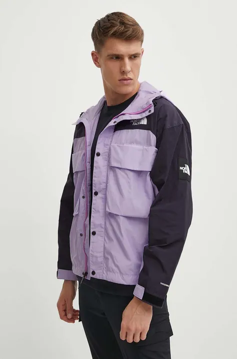 Куртка The North Face мужская цвет фиолетовый переходная oversize NF0A879GVIB1