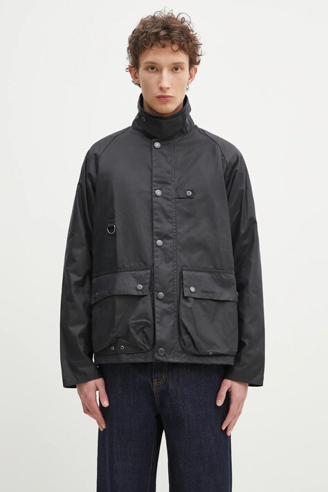 Вощеная куртка Barbour Utility Spey Wax цвет синий переходная MWX2287