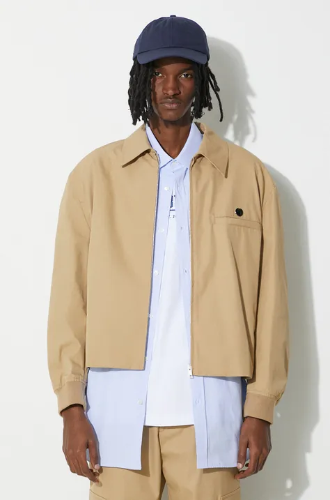 AMBUSH jacket Sponge Mix Jacket men's beige color BMEM001S24FAB