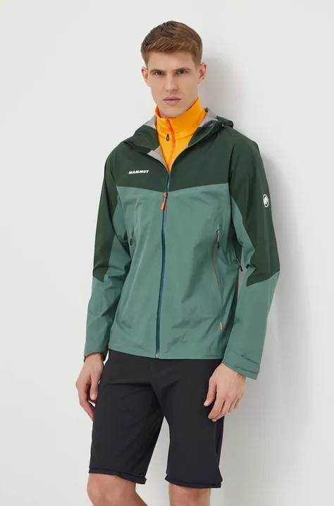 Куртка outdoor Mammut Convey Tour HS колір зелений gore-tex