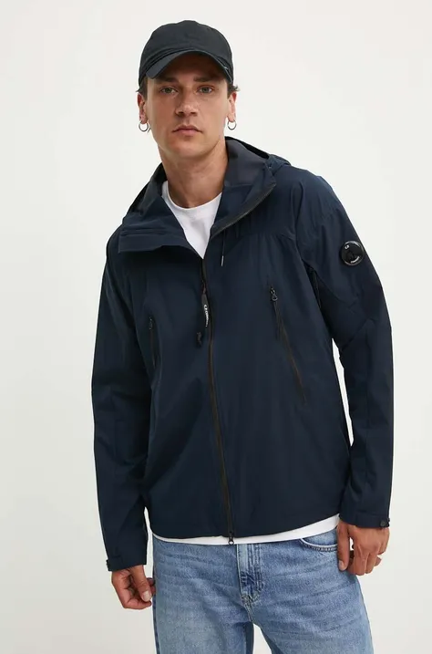 Куртка C.P. Company Pro-Tek Hooded мужская цвет синий переходная oversize 16CMOW403A004117A