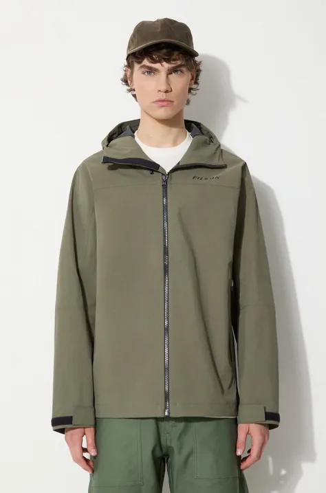 Куртка Filson Swiftwater Rain Jacket мужская цвет зелёный переходная FMCPS0048