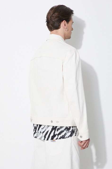 Бавовняна куртка Neil Barrett Slim Front Pockets Jean Jacket — фото 3