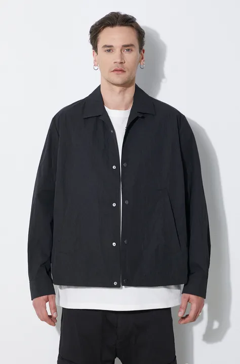 Куртка Neil Barrett Boxy Coach Jacket мужская цвет чёрный переходная MY11097A-Y039-001N