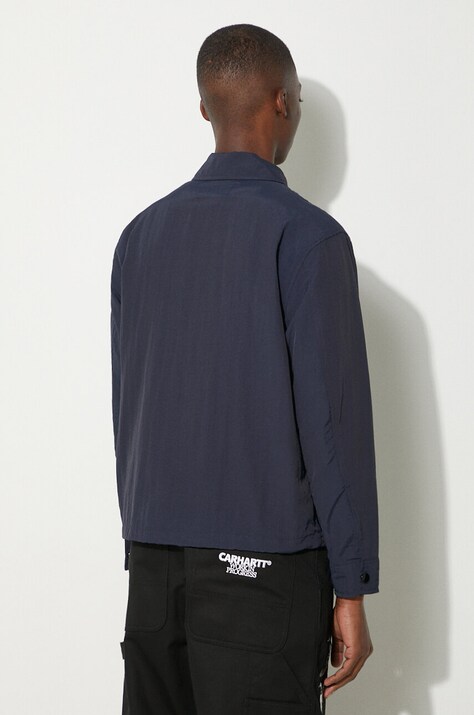 Куртка Awake NY Classic Logo Coaches Jacket — SS24-KUM0SG, темно-синій — фото 3