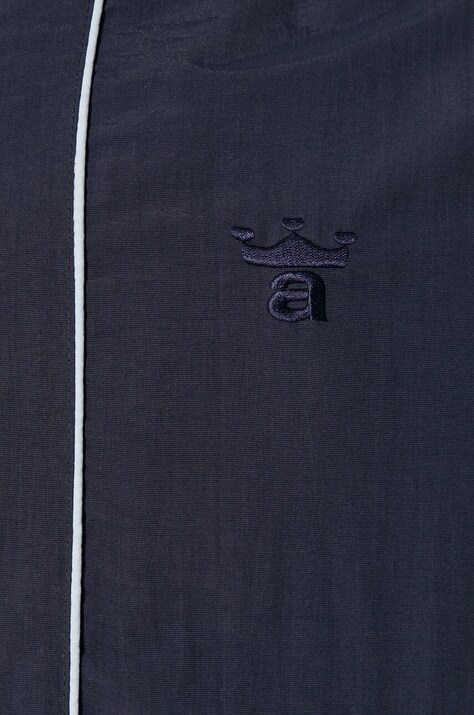 Куртка Awake NY Classic Logo Coaches Jacket — SS24-KUM0SG, темно-синій — фото 6