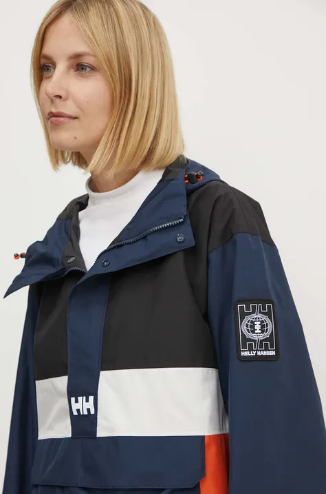 Vodoodporna jakna Helly Hansen mornarsko modra barva