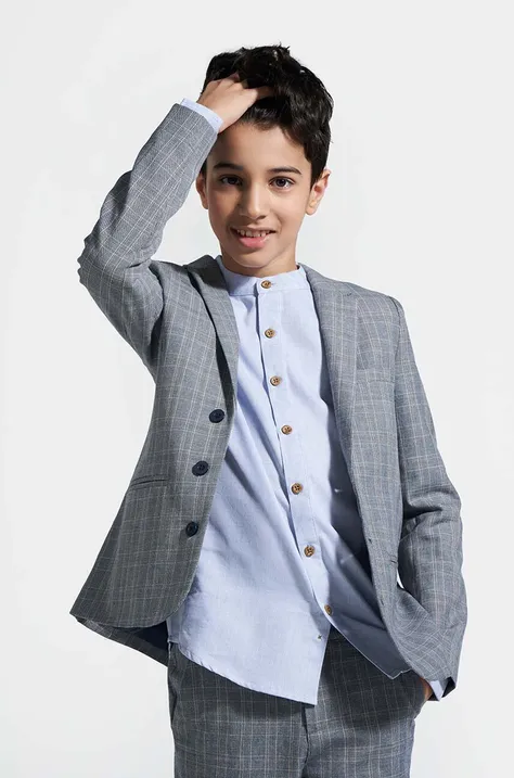 Детский пиджак Coccodrillo цвет серый