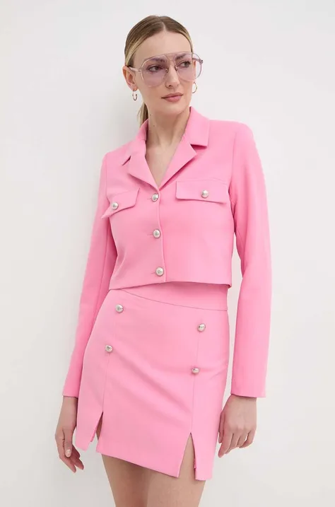 Пиджак Morgan VDARA.F цвет розовый однобортный однотонная VDARA.F