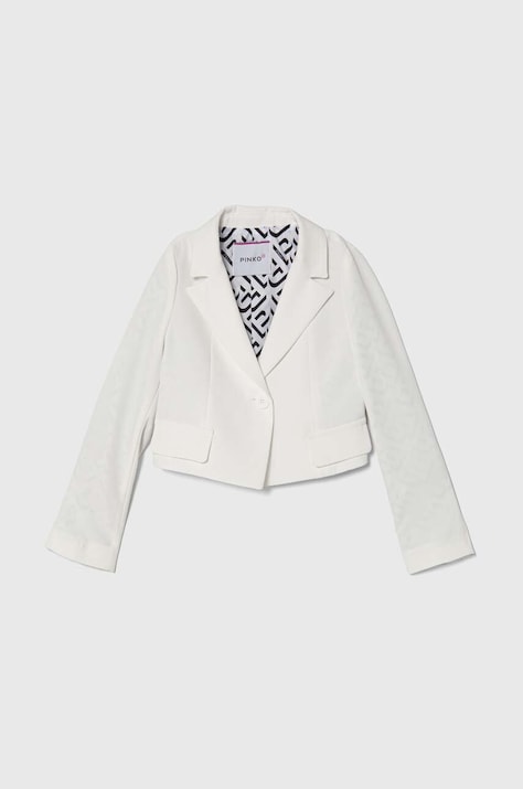 Детско сако Pinko Up в бяло