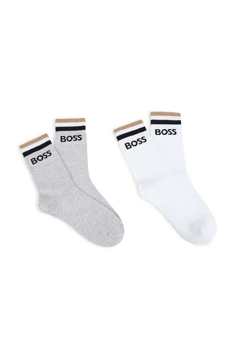 Dječje čarape BOSS 2-pack boja: bijela