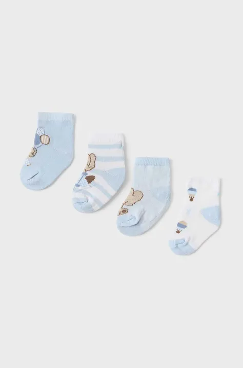 Mayoral Newborn calzini neonato/a pacco da 4 colore blu