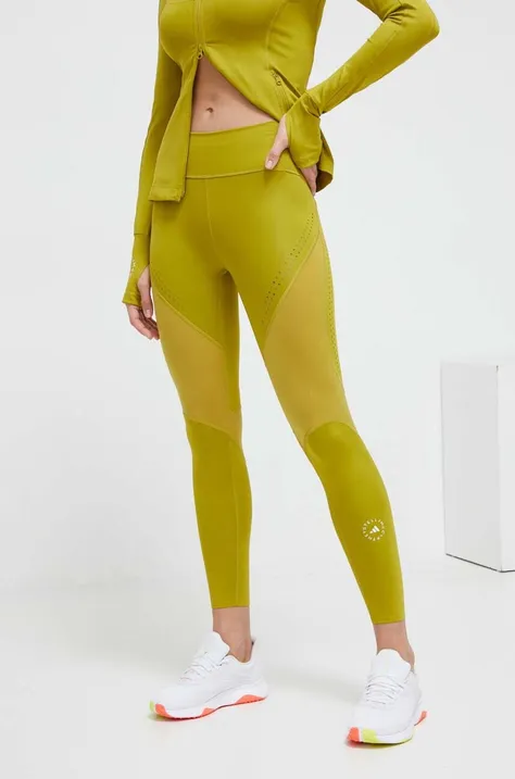 Κολάν προπόνησης adidas by Stella McCartney TruePurpose Optime χρώμα: πράσινο