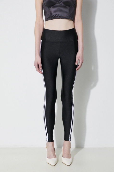 adidas Originals leggings donna colore nero con applicazione   IU2522