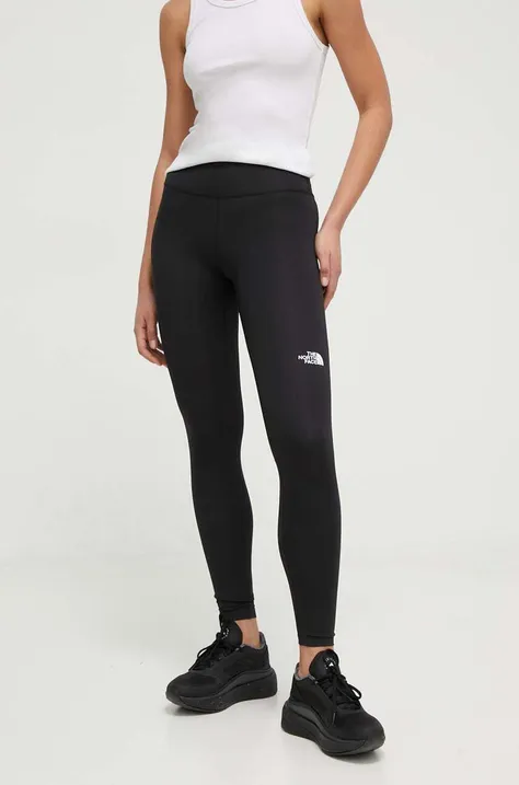 The North Face sport legging Flex fekete, női, sima