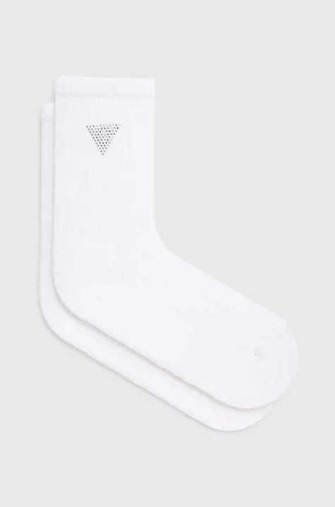 Шкарпетки Guess жіночі колір білий