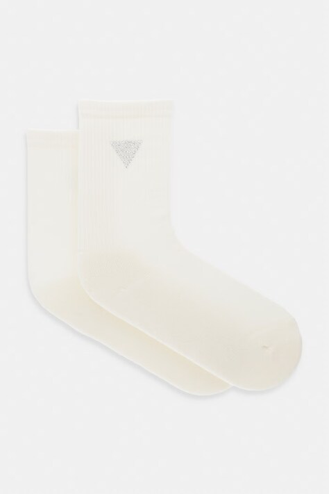 Guess skarpetki RHINESTONES kolor beżowy V4GZ03 ZZ00I