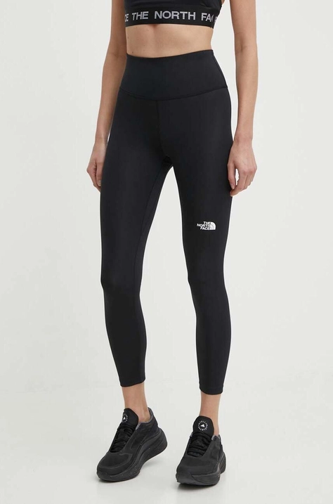 The North Face legginsy sportowe Flex damskie kolor czarny gładkie NF0A87JQJK31