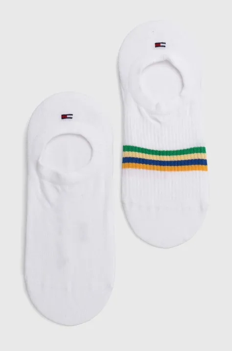 Κάλτσες Tommy Hilfiger 2-pack χρώμα: άσπρο 701227312