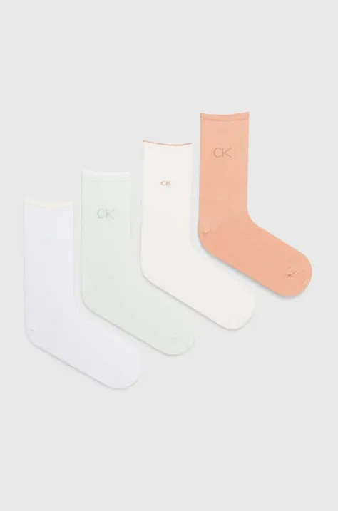 Ponožky Calvin Klein 4-pak dámske, 701229671,